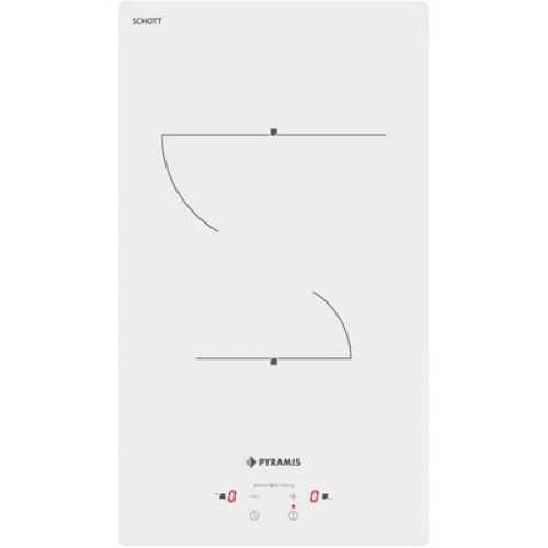 ΕΣΤΙΑ DOMINO ΚΕΡΑΜ PYRAMIS PHC31210FMW (174020020) ΛΕΥΚΗ 29x51CM ΑΦΗΣ